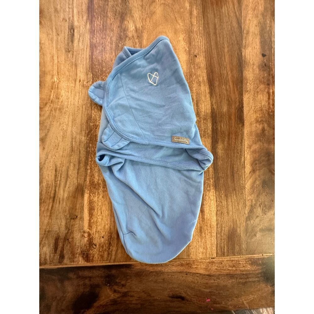 Swaddle Me Blue 100% Cotton Original Swaddle Size SM/MD